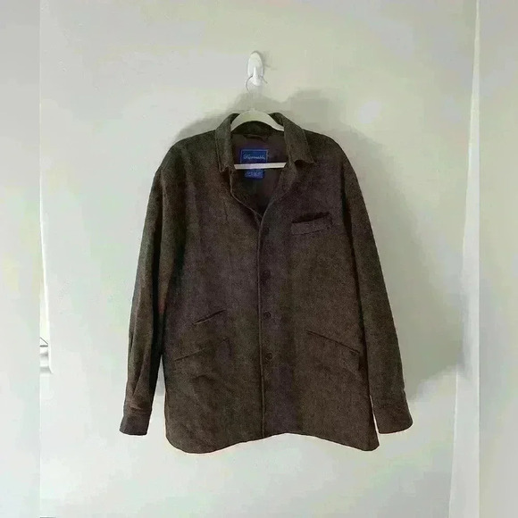 Facconable Men’s Wool/Cashmere jacket, Designed in France overcoat quiet luxury - Picture 1 of 7